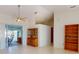 Spacious living area with tile flooring, and sliding glass doors leading to the outdoor living space at 399 Bal Harbor Blvd, Punta Gorda, FL 33950