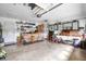 This well-lit, spacious garage includes work bench, overhead storage, and utility sink at 611 Bal Harbor Blvd, Punta Gorda, FL 33950