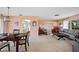 Open-concept living and dining areas provide ample space for entertaining at 916 S Gondola Dr, Venice, FL 34293