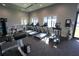 Well-equipped gym with treadmills, elliptical machines, and weight machines at 14081 Heritage Landing Blvd # 232, Punta Gorda, FL 33955