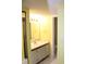 Bathroom featuring a vanity with sink and separate toilet and shower area at 19505 Quesada Ave # Mm202, Port Charlotte, FL 33948