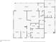 Detailed floor plan showcasing the layout of the home, including room dimensions and features at 3 Bermuda Cir # 49, Englewood, FL 34223