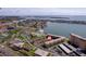 Waterfront condo community with lovely views and mature landscaping and community pool at 5020 Brittany S Dr # 324, St Petersburg, FL 33715