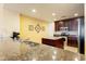Kitchen featuring granite countertops and modern stainless steel appliances at 85 Vivante Blvd # 8542, Punta Gorda, FL 33950