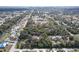 Aerial view showing property lines of large lot surrounded by trees at 1055 & 1075 Yorkshire St St, Port Charlotte, FL 33952