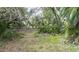 The property's backyard is teeming with lush greenery, including trees, shrubs and natural ground cover at 1055 & 1075 Yorkshire St St, Port Charlotte, FL 33952