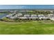 Expansive aerial view of the community showcasing the various amenities and beautiful landscaping at 14632 Sycamore Ct # 2621, Punta Gorda, FL 33955