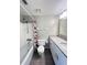 Bathroom featuring a granite vanity top, modern fixtures, and a shower-tub combination at 2507 Linton Ln, Port Charlotte, FL 33952