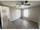 Cozy bedroom with closet, ceiling fan, and inviting natural light at 2507 Linton Ln, Port Charlotte, FL 33952