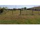 Large fenced front yard for horses at 30035 Alder Rd, Punta Gorda, FL 33982