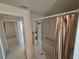 Bathroom with accessible shower, tile and a vanity at 3786 Brooklyn Ave, Port Charlotte, FL 33952