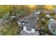 Aerial view showcasing the home, roof, landscaping, and surrounding neighborhood at 6534 29Th N Way, St Petersburg, FL 33702