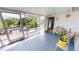 Enclosed patio leading to an outdoor seating area at 7534 Carissa, Punta Gorda, FL 33955