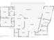 Detailed floor plan showcasing the layout of the home, including bedrooms, living spaces, and screened patio at 1336 Casey Key Dr, Punta Gorda, FL 33950