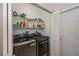 Convenient laundry room with modern washer and dryer units at 1355 Red Oak Ln, Port Charlotte, FL 33948