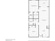 Detailed floor plan of the home with a primary bedroom, living room, kitchen, dining room, lanai, and bedroom at 1356 Rio De Janeiro Ave # 107, Punta Gorda, FL 33983