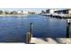 Scenic waterfront view featuring a clear, navigable canal; ideal for boating enthusiasts at 1520 Columbian Dr, Punta Gorda, FL 33950