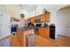 Bright kitchen featuring an island cooktop, stainless appliances, and ample cabinet space at 16531 San Edmundo Rd, Punta Gorda, FL 33955