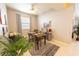 Dining area with modern furnishings, neutral colors, and ample natural light at 2002 Bal Harbor Blvd # 311, Punta Gorda, FL 33950
