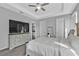 The home's main bedroom is light and bright with an ensuite bathroom at 206 Santarem Cir, Punta Gorda, FL 33983