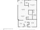 Detailed floor plan showcasing the layout of the kitchen, living spaces, and lanai at 2061 Willow Hammock Cir # 105, Punta Gorda, FL 33983
