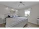 Bright bedroom with coastal decor, a queen-sized bed, and ample natural light at 4000 Bal Harbor Blvd # 227, Punta Gorda, FL 33950