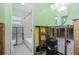 Unfinished bathroom with a tub and shower, showcasing potential renovation at 434 W Grace St, Punta Gorda, FL 33950