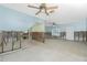 Spacious unfinished room featuring exposed framework and ample natural light at 434 W Grace St, Punta Gorda, FL 33950