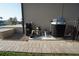 Outdoor pool pump with filter system next to paved stone and well-maintained landscaping at 556 Monaco Dr, Punta Gorda, FL 33950