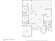 Detailed floor plan showcasing the layout of the home, including room dimensions and relationships at 10393 Harlingen St, Port Charlotte, FL 33981
