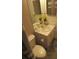 Small bathroom with a single sink vanity and toilet at 21405 Olean Blvd # 605, Port Charlotte, FL 33952