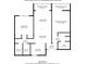 Detailed floor plan of a residential unit showing room dimensions and layout at 311 Garvin St # 401C, Punta Gorda, FL 33950