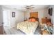 Bright bedroom with bamboo accents at 4381 Northshore Dr, Punta Gorda, FL 33980