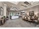 Expansive open-concept living area featuring elegant dining, a comfortable living room, and modern kitchen design at 197 Colony Point Dr, Punta Gorda, FL 33950