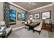 Comfortable office space featuring a modern desk, neutral decor, and natural light, perfect for a professional environment at 197 Colony Point Dr, Punta Gorda, FL 33950