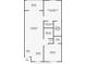 Detailed floorplan of the condo, showcasing the layout of the living spaces and bedrooms at 25050 Sandhill Blvd # B2 Building 6, Punta Gorda, FL 33983