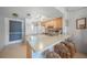 Functional kitchen featuring a breakfast bar, modern appliances, and ample counter space, ideal for cooking at 25275 Rampart Blvd # 1602, Punta Gorda, FL 33983