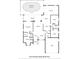 Detailed floor plan of home layout showcasing bedrooms, living spaces, kitchen, bathrooms and screened lanai at 5215 Ariton Rd, North Port, FL 34288