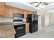 Kitchen featuring granite countertops and stainless steel appliances at 944 Genoa Ct, Punta Gorda, FL 33950