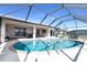Enclosed pool and patio offer a refreshing escape and enhanced outdoor enjoyment in the Florida sunshine at 944 Genoa Ct, Punta Gorda, FL 33950
