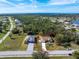 Aerial view of the neighborhood and the home's position relative to it at 16571 Cape Horn Blvd, Punta Gorda, FL 33955
