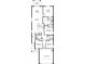 Detailed floor plan showcasing a home with a great room, dining area, kitchen, and primary suite at 17954 Saddle Rd, Punta Gorda, FL 33982