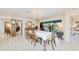 Inviting dining room with a view of the pool at 2180 Via Esplanade, Punta Gorda, FL 33950