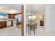 Open-concept kitchen flowing into the dining and living areas at 2180 Via Esplanade, Punta Gorda, FL 33950