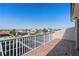 Large balcony provides stunning views of the neighborhood and waterfront at 250 George Rd, Port Charlotte, FL 33952
