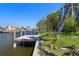 Dock on the water, providing access for boating and waterfront enjoyment at 250 George Rd, Port Charlotte, FL 33952