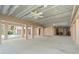 Expansive garage and entertainment space with a view of the pool at 250 George Rd, Port Charlotte, FL 33952