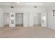 This spacious main bedroom boasts large walk-in closets with mirrored doors and ample space at 250 George Rd, Port Charlotte, FL 33952
