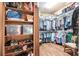 Organized walk-in closet with ample shelving, hanging space, and shoe storage at 257 Lido Dr, Punta Gorda, FL 33950