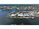 Waterfront neighborhood featuring private boat docks at 258 Venezia Ct, Punta Gorda, FL 33950